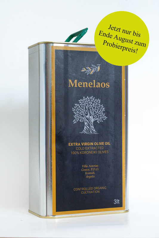 Menelaos Olivenöl | Kanister 3L